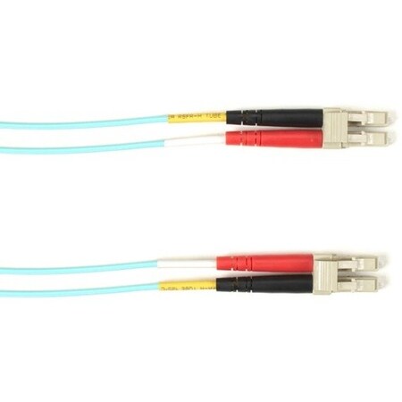 Black Box Om4 Mm Fo Patch Cable Duplx, Pvc, Aqua, Lclc - (Non-Cancelable-Non-Ret FOCMRM4-003M-LCLC-AQ